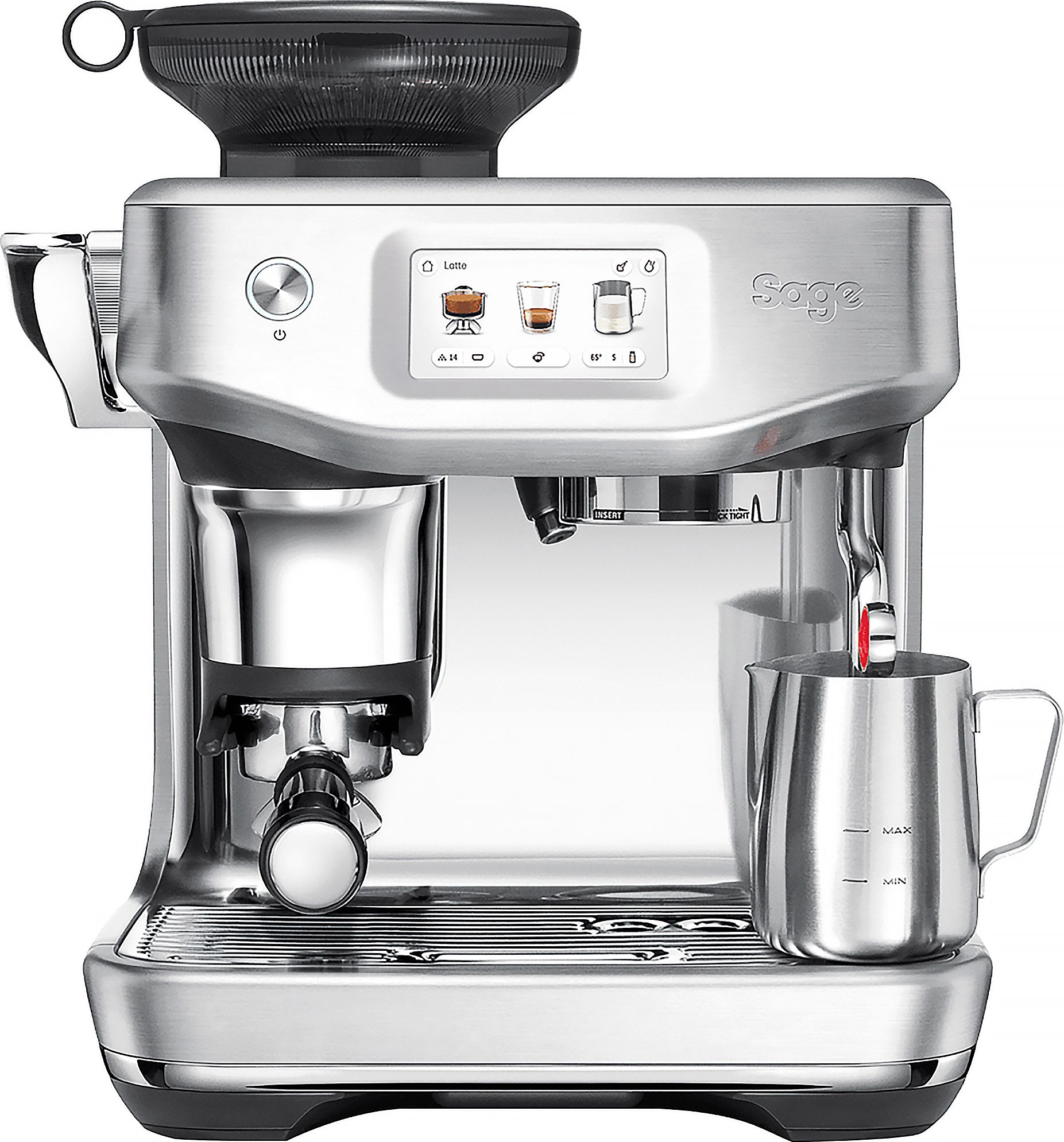 Sage Barista Touch Impress Espresso Machine - Stainless Steel